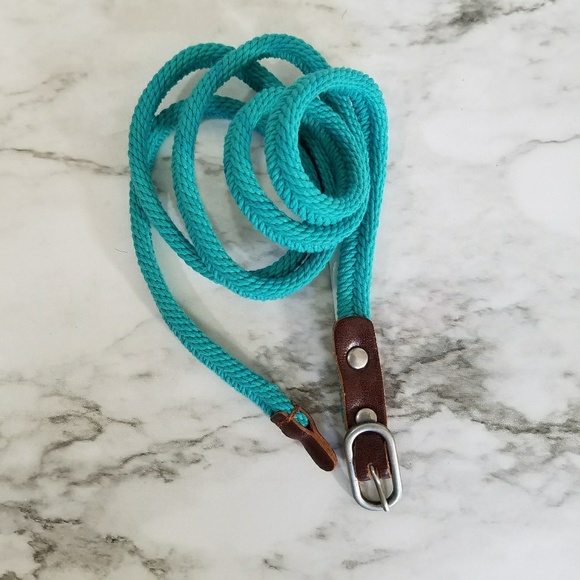 🌹AEO | Teal woven belt - Picture 2 of 2